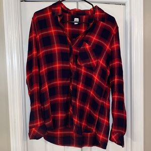 Gap button up flannel
